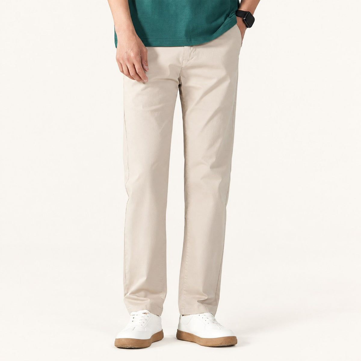 Men's Slim-Fit Pants — Khaki main